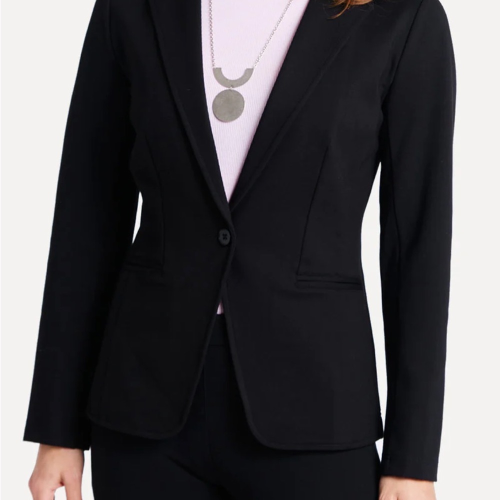 EUC Betabrand black blazer